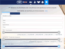 Tablet Screenshot of boats-diffusion.com
